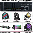 40 192 Channel Dmx512 Controller Console For Stage Light Party Dj Laser Operator