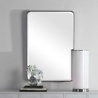 Pair Aramis Modern Xl 36  Iron Frame Wall Vanity Mirror Uttermost 09605