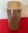 Vtg Great Shakes Brown Plastic Milkshake Shaker Cup General Mills Discontinued