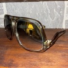 Oversized Frames Ombre Lens Made In Japan Vintage Sunglasses Clear Multicolor