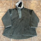 Vintage 1940   s Wwii Us Army Military Pile Field Parka Liner Jacket Size Medium