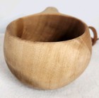Classic Wood Drinking Cup Kuksa Folk Art Sweden Swedish  finland Finnish Milk