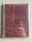 Darkroom Door Number Melody Rubber Stamp Nib