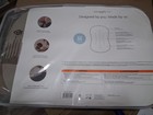 Snuggle Me Lounger Curve Beige Organic Cotton Sensory Design Machine Washable