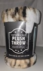 New Soft Fluffy Superweight Plush Throw Blanket 3 Kittens Kitties Cats 50  X 60 