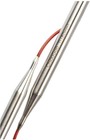 Chiaogoo Red Lace Stainless Circular Knitting Needles 16  Us3