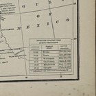 Antique 1886 Map Showing Us Territorial Growth From 1845 - 1859 14   x11   