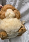 Vintage 1985 Avanti Applause 15  Orange Striped Tabby Kitty Cat Stuffed Plush 