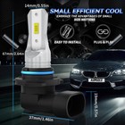 For Ford F 150 2015-2020 12000k White Led Headlight Hi lo Beam   Fog Light Bulbs