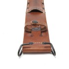 Hand Aged Us M6 Leather Sheath For M3 Fighting Knife Premium Drum Dyed Leather