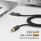Usb A To Toslink Optical Audio Cable