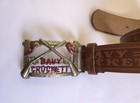 Vintage 1950s Davy Crockett Promo Belt   Buckle Walt Disney Tv Series Show