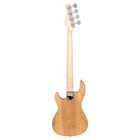 New Burlywood Fretless Basswood Right Handed Electric Bass Guitar