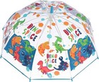 Dino Space Umbrella For Kid s Transparent