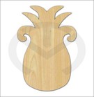 Unfinished Wood Pineapple Door Hanger Laser Cutout   Ready To Paint  3 Options