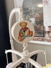 Vtg Springmaid Musical Baby Nursery Crib Mobile Bears Dog Duck Animals Lullaby