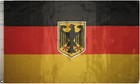 New  germany deutschland flag Eagle black Red Gold  3x5 Feet polyester