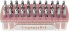 Impressart Melody Uppercase Letter Metal Stamps Set  3mm