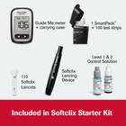 Accu-chek Softclix Diabetes Starter Kit For Diabetic Blood Glucose Testing   