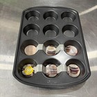 Wilton 2105-6789 Gray Perfect Results Nonstick 12-cup Muffin Pan New