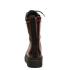 Shoe The Bear Tove Lace Up Leather Combat Boots Size 6 Brown  New