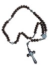 12 X Wholesale Saint Benedict Wooden Rosary Prayer Beads Men Jerusalem  Memorial