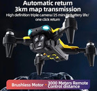 New B9 Quadcopter Triple Cameras Optical Flow One Key Return Us Stock Fast Ship