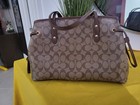 Coach F58292 City Zip Tote Bag In Signature Canvas