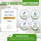 Magnetic Whiteboard A4 Dry Erase Board For Fridge Notes Meal Planning