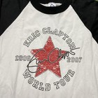 Vintage Eric Clapton Concert World Tour Mens Shirt Xl 2006-2007 3 4 Sleeve Tee