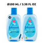 2x 100ml Johnson s Baby Cologne Castor Soft Light Cool Soothing Fresh Fragrance
