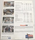 1976 Mercury Station Wagons Factory Dealer Sales Advertising Brochure Ad Catalog