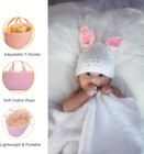 Baby Diaper Caddy Organizer  Cotton Rope Diaper Caddy Basket - Large Nursery Sto