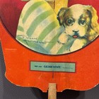 R  Wilson Hammell 1933 Genevive Advertising Paper Fan Local 602 Steamfitters