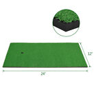 Golf Practice Grass Mat Backyard Training Hitting Driving Range W tee 50  35 
