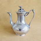 Christofle Silverplate Guilloche Coffee Pot