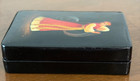 Vintage 1974 Palekh Russian Lacquer Box Signed T  Rogacheva Ussr Maiden Folk Art