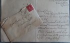 Antique Handwritten Letters   Envelope  4  C  1922     Family Correspondence