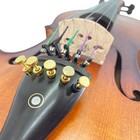 16 Inch 5 String Viola Maple Spruce Solid Ebony Fittings Steel Strings Handmade