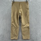 Patagonia Pants Boys Large L 12 Brown Hiking Outdoor Boys Sunrise Trail Pants