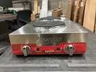 Avantco Double Burner Solid Top Ss Portable Electric Hot Plate - 3 000w  240v