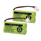 Cordless Phone Battery 2 4v 400mah Nimh Aaa Rechargeable 2 Pack At t Vtech