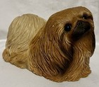 Vintage Sandicast Large Pekingese Dog Sandra Brue Cast Figurine 8   x5 5   