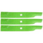 Lawnrazor Mulching Mower Blade For Husqvarna Yth2348 Yth2448 Yth2148 3-pack