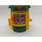 Vtg 2001 Fisher Price Little People Zoo Animal Feeding Shop Sliding Window Food