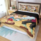 New  Disney Pinocchio Print Duvet Cover Set 3pcs Quilt Cover   Pillowcase