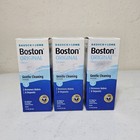  3  Boston Original Cleaner Gentle Cleaning Bausch   Lomb 1 Fl Oz Exp 2 26