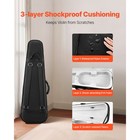 Portable Nylon Fabric 4 4 Full Size Violin Case Anti-scratch Travel Carrying Bag