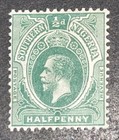 Travelstamps   Southern Nigeria Stamps  45  Mint Original Gum Hinged