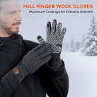 Kastking Men s Bully Wooly Full Finger Gloves 50  Wool Fishing Non-slip S-m